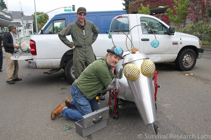 Kimric Smythe and Bug Bot