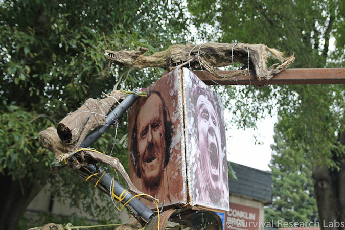 Jason McLean's Coyote Ugly Man attachment on the Dual Mules