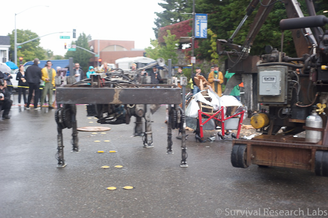 Running machine, BugBot, Big Arm