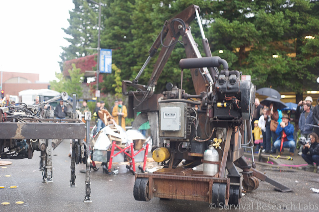 Big Arm, BugBot, and Running Machine